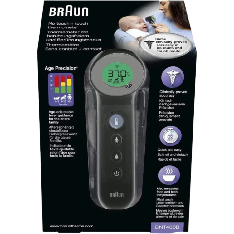 تب سنج غیرتماسی braun مدل bnt400b